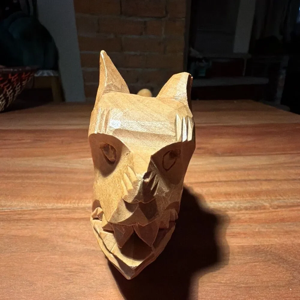 Unbranded hand carved
